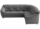 Ecksofa SIT & MORE "Savona", dunkelgrau, B:262cm H:90cm T:212cm, Sofas, Ecksofa, mit Federkern, optional mit Schlaffunktion