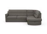 Ecksofa SIT & MORE "Panini L-Form", braun (schlamm), B:243cm H:87cm T:175cm, Sofas, Ecksofa, wahlweise mit Schlaffunktion und Bettkasten