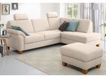 Ecksofa OTTO HOME "Borkum L-Form, B: 249 cm - OTTO. Verlässliche Qualität.", beige (natur), B:249cm H:87cm T:189cm, Struktur (100% Polyester);Luxus-Microfaser ALTARA NUBUCK (100% Polyester);MELROSE (100% Polyester);Luxus-Microfaser Toro (100% Polyester), Sofas, Ecksofa, optional Schlaffunktion, Federkern