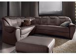 Ecksofa SIT & MORE "Benson L-Form", braun (mokka), B:265cm H:94cm T:215cm, NaturLeder;Luxus-Microfaser;Luxus-Kunstleder;Primabelle-Microfaser, Sofas, Ecksofa, wahlweise mit Schlaffunktion