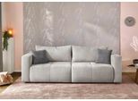 Big-Sofa JOCKENHÖFER GRUPPE "Relax, B: 243 cm, Liegefl. 145x197 cm", beige, B:243cm T:115cm, Korpus: 100% Polyester;Kissen: 100% Polyester, Sofas, Big-Sofa, mit Schlaffunktion, Bettkasten & Zierkissen, Sitzelemente ausziehbar