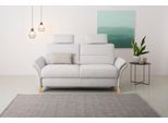 3-Sitzer OTTO HOME "Westerland", silber, B:186cm H:90cm T:89cm, 98% Polyester 2% Polyamid, Sofas, 3-Sitzer, Federkern-Polsterung. wahlweise mit Armlehnfunktion