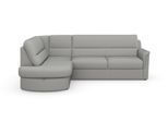 Ecksofa SIT & MORE "Panini L-Form", silber, B:243cm H:87cm T:175cm, Sofas, Ecksofa, wahlweise mit Schlaffunktion und Bettkasten