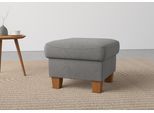Stauraumhocker OTTO HOME "Caldera", grau, B:58cm H:48cm T:58cm, 98% Polyester, 2% Polyamid, Hocker, Stauraumhocker, Stauraum, auch in Easy Care-Bezug für einfaches Reinigen mit Wasser