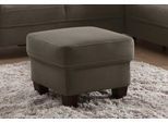 Polsterhocker OTTO HOME "Arngast", grau (grau, beige), B:58cm H:48cm T:58cm, Luxus-Microfaser (100% Polyester);Struktur fein, (100% Polyester);Luxus-Microfaser Lederoptik (100% Polyester), Hocker, Polsterhocker, passend zur »Arngast«-Serie