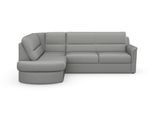 Ecksofa SIT & MORE "Panini L-Form", grau, B:243cm H:87cm T:175cm, Sofas, Ecksofa, wahlweise mit Schlaffunktion und Bettkasten