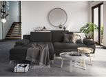 Ecksofa SIT & MORE "Latigo L-Form", grau (dunkelgrau), B:290cm T:163cm, Sofas, Ecksofa, mit Mega-Recamiere, wahlweise mit Schlaffunktion und Bettkasten