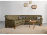 Ecksofa OTTO HOME "Caldera L-Form", grün (olive), B:270cm T:250cm, 100% Polyester, Sofas, Ecksofa, Federkern, optional Kopfteilverstellung, Schlaffunktion & Bettkasten