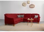 Ecksofa OTTO HOME "Caldera L-Form", rot (bordeaux), B:270cm T:250cm, 100% Polyester, Sofas, Ecksofa, Federkern, optional Kopfteilverstellung, Schlaffunktion & Bettkasten