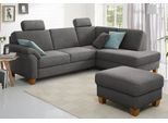 Ecksofa OTTO HOME "Borkum L-Form, B: 249 cm - OTTO. Verlässliche Qualität.", grau, B:249cm H:87cm T:189cm, Struktur (100% Polyester);Luxus-Microfaser ALTARA NUBUCK (100% Polyester);MELROSE (100% Polyester);Luxus-Microfaser Toro (100% Polyester), Sofas, Ecksofa, optional Schlaffunktion, Federkern