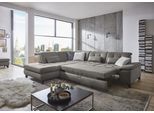 Ecksofa DIE PLANBAR "MP-IN18012 L-Form mit Kaltschaum-Polsterung", grau, B:310cm H:85cm T:260cm, 100% Polyester, Sofas, Ecksofa, Sitztiefenverstellung, optional Kopfteilverstellung & Schlaffunktion