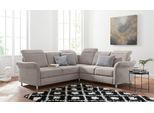 Ecksofa SIT & MORE "Darwin L-Form", grau (elefant), B:249cm T:229cm, Sofas, Ecksofa, inklusive Federkern, wahlweise mit Kopfteilverstellung, Schlaffunktion