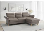 Ecksofa SIT & MORE "Pamela L-Form, Leder, B: 218 und 230 cm", delphine, B:230cm H:90cm T:164cm, Sofas, Ecksofa, optional Armteilverstellung, Schlaffunktion & Bettkasten