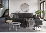 Ecksofa SIT & MORE "Latigo L-Form", grau (dunkelgrau), B:290cm T:163cm, Sofas, Ecksofa, mit Mega-Recamiere, wahlweise mit Schlaffunktion und Bettkasten