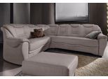 Ecksofa SIT & MORE "Benson L-Form", grau, B:265cm H:94cm T:215cm, NaturLeder;Luxus-Microfaser;Luxus-Kunstleder;Primabelle-Microfaser, Sofas, Ecksofa, wahlweise mit Schlaffunktion