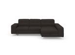 Ecksofa SIT & MORE "Baviene L-Form", braun (espresso), B:286cm H:92cm T:176cm, Sofas, Ecksofa, inklusive Sitztiefenverstellung & Federkern, optional Schlaffunktion