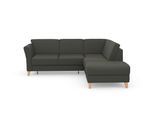 Ecksofa SIT & MORE "Visby L-Form", grau (anthrazit), B:248cm H:87cm T:213cm, Sofas, Ecksofa, Wahlweise mit Schlaffunktion und Stauraum, frei im Raum stellbar