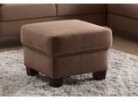 Polsterhocker OTTO HOME "Arngast", beige (dunkelbeige), B:58cm H:48cm T:58cm, Luxus-Microfaser (100% Polyester);Struktur fein, (100% Polyester);Luxus-Microfaser Lederoptik (100% Polyester), Hocker, Polsterhocker, passend zur »Arngast«-Serie