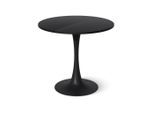 Vicco Esstisch, Schwarz, Holzwerkstoff, Rund, 80x73x80 cm, Esszimmer, Tische, Esstische