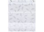 Novel Magnetrollo Boria, Weiß, Textil, Blätter, 80x210 cm, Oeko-Tex® Standard 100, Länge universell einstellbar, Wohntextilien, Rollos & Jalousien, Rollos