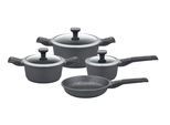 Topf-Set GSW "Easy Click", schwarz, Töpfe, Topf-Set, Induktion