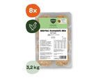 BARFER'S Würfel: Komplett-Mix Geflügel 8x400 g