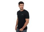 T-Shirt Script Logo Ben Sherman Pour Homme en Bleu Marine
