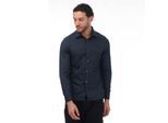 Chemise Crotone chevrons manches longues Ted Baker Pour Homme en Bleu Marine