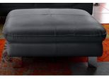 Hocker COTTA "Driver", schwarz, Hocker, B/H/T: 101cm x 43cm x 65cm, Leder BEEFY, Luxus-Kunstleder;LEDER BEEFY (ein abgedecktes Spalt-Rindsleder) im Sitz, Korpus in Kunstleder;NaturLEDER (echtes Rindsleder);Kunstleder SOFTLUX;LEDER/ NaturLeder: Bitte beachten Sie, dass Lederbezüge mehr Nähte aufweisen als Stoffbezüge., Hocker, mit edlen Metallfüßen, B:101cm H:43cm T:65cm