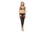 Strapsset mit aufregendem Print, 2 Teile