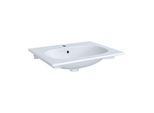Geberit Acanto Möbelwaschtisch 500640012 60 x 48 cm, mit Hahnloch, mit Überlauf, weiß