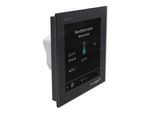 HOMEMATIC IP Smart-Home-Steuerelement "Glasdisplay - plus", schwarz, B:11,2cm H:7,3cm T:12,2cm, Smart-Home-Stationen, Smart-Home-Steuerelement