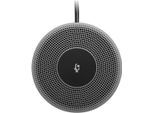 LOGITECH Mikrofon "Expansion Mic for MeetUp", schwarz, B:17,2cm H:3,8cm T:18,6cm, Mikrofone, Mikrofon
