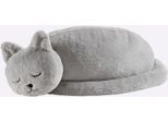 Kopfkissen HEINE HOME, grau, B:60cm, 100% Polyester, Kopfkissen, Kopfkissen