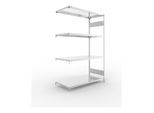 Meta Steckregal CLIP S3 230 2000 x 1300 x 600 mm verzinkt mit 4 Böden (200185511)