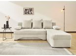 Ecksofa JOCKENHÖFER GRUPPE "L-Form, B: 191 cm", beige (beige 485, 07), B:191cm H:87cm T:142cm, Korpus: 100% Polyester;Kissen: 100% Polyester, Sofas, Ecksofa, mit Schlaffunktion & Bettkasten