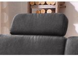 Sofa-Kopfstütze OTTO HOME "Borkum, B: 52cm", grau (anthrazit), B:52cm H:22cm, Luxus-Microfaser (100% Polyester), Luxus-Microfaser Toro (100% Polyester), Struktur (100% Polyester), MELROSE (100% Polyester). , Kopfstützen