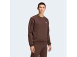 Sweatshirt ADIDAS ORIGINALS "TREFOIL ESSENTIALS", Herren, Gr. L, aurora coffee, Obermaterial: 70% Baumwolle, 30% Polyester, normal, Rundhals, angesetztes Bündchen, Sweatshirts Sweatshirt, Essentials Pullover, weiche Innenseite