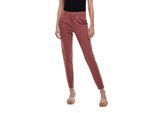 Only Effen, slanke broeken voor dames (Rood)