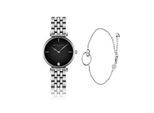 Quarzuhr AMELIA PARKER "SAC2-4", silber, Armbanduhren, Damen, Quarzuhr