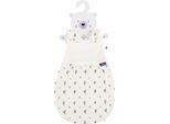 Babyschlafsack TRÄUMELAND "Außenschlafsack Kaktusliebe", Baby, Gr. 44, umlaufender Reißverschluss, bunt, Obermaterial: 100% Baumwolle, Schlafsäcke