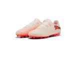 Fußballschuh PUMA "FUTURE 9 PLAY MG", Damen, Gr. 42, sugarot almond, puma weiß, ultra rot, puma schwarz, Synthetik, Schuhe Fußballschuh, für Kunstrasenplätze