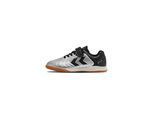 Fußballschuh HUMMEL "TOP STAR I.C. VC 2.0 JR", Mädchen, Gr. 35, schwarz, silber, Synthetik, Schuhe Fußballschuh, rutschfeste Gummisohle, für Kinder & Jugendliche