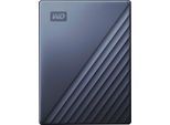 WD externe HDD-Festplatte "My Passport Ultra", blau, 4 TB, Festplatten