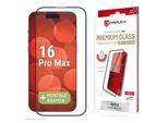 DISPLEX Displayschutzglas "Premium Glass Full Cover Anti-Reflex", transparent, B:9cm H:1,5cm T:20mm, Displayfolien, Displayschutzfolie, Schutzfolie, Bildschirmschutz, kratz- & stoßfest