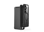 HAMA Smartphone-Hülle "Handytasche für Samsung Galaxy S26, klappbar", schwarz, Smartphones, Hüllen, D3O Stoßschutz, Kartenfächer, Magnetverschluss, Kunstleder