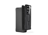 HAMA Smartphone-Hülle "Handytasche für Samsung Galaxy S26 Ultra, klappbar", schwarz, Smartphones, Hüllen, Sturz- & kratzfest, Magnetverschluss, Wireless Charging, Kartenfächer