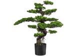 Kunstbonsai CREATIV GREEN "Bonsai", grün, H:90cm, Kunststoff, Kunstpflanzen, Kunstbonsai