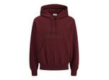 Jack & Jones Jorfrederiksberg monogram sweat hood sn wijn