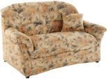 2-Sitzer DOMO COLLECTION "Bahia zeitlos & elegantes Sofa, bequem", beige, B:153cm H:91cm T:92cm, Luxus-Microfaser (100% Polyester), mit Muster;Struktur (100% Polyester), Sofas, inklusive Federkern